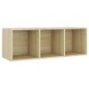 TV Cabinets 2 pcs Sonoma Oak 42.1"x13.8"x14.6" Engineered Wood