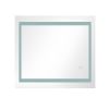 LED Bathroom Mirror with Lights, 40×24 Inch Smart Vanity Mirrors,Lighted Wall Mounted Anti-Fog Dimmable Mirror