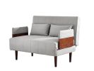 Solid Wood Foliding Chair, Sofa, 30.3" x 31.1" x 36.2", Five adjustable positions, Bed, Lounger