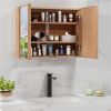Bathroom Wall Cabinet with Mirror