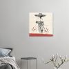 Chic and Mysterious Arthub Wood Print Wall Art Design By HadiArt