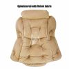 Accent Chair Lazy Reclining Leisure Chair with Removable Metal Legs and High-Density Foam