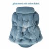 Accent Chair Lazy Reclining Leisure Chair with Removable Metal Legs and High-Density Foam